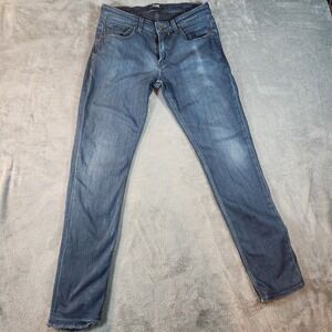 Paige Jeans Mens 30x32 Blue Slim Straight Denim